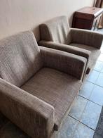 Set van 2 comfortabele fauteuils, Huis en Inrichting, Ophalen, Gebruikt, Minder dan 75 cm, Stof