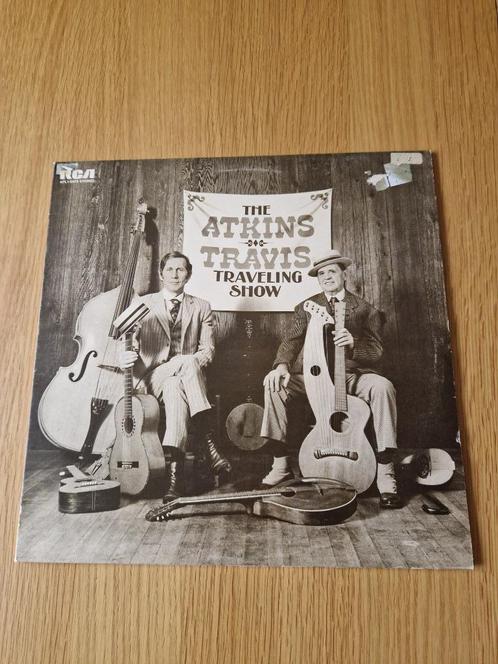 Chet Atkins & Merle Travis-The Atkins Travis Traveling Show, Cd's en Dvd's, Vinyl | Country en Western, Gebruikt, 12 inch, Ophalen of Verzenden