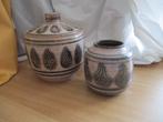Han Cornelissen Bronkhorst Dekselpot en Vaas, Antiek en Kunst, Ophalen of Verzenden