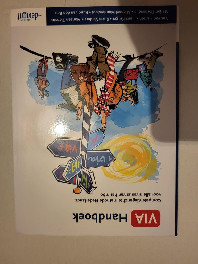 VIA Handboek MBO Nederlands - Competentiegericht, Boeken, Ophalen of Verzenden, Nieuw, MBO, Nes van Hulzen, Hans Kruger e.a.