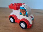 LEGO DUPLO Mijn Eerste Racewagen 10860 - Gebruikt, Ophalen of Verzenden, Gebruikt, Complete set, Duplo