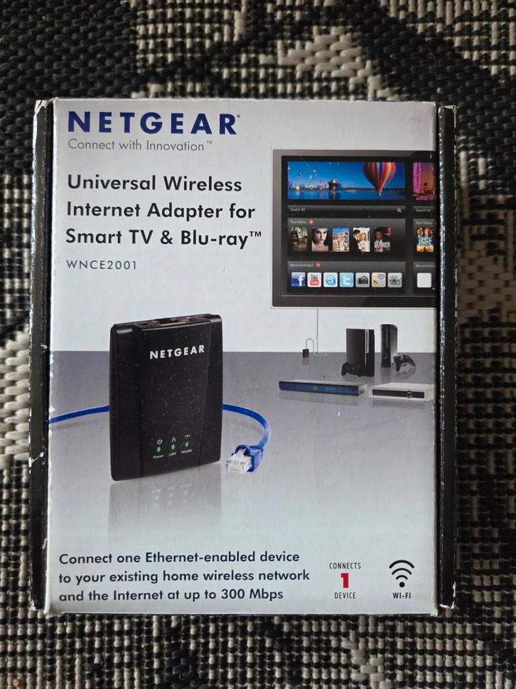 Netgear WNCE2001 WiFi Adapter, Computers en Software, Netwerk switches, Ophalen of Verzenden