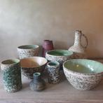 Berkenbast bloempotten en vaasjes, Ophalen, Rond, Tuin, Zo goed als nieuw