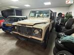 Land Rover Defender 2.5 Td5 90" Hard Top, Auto's, Gebruikt, Zwart, Origineel Nederlands, Vierwielaandrijving