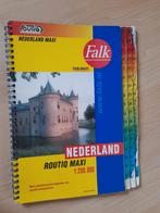 WEGENKAART  ROUTIQ  NEDERLAND MAXI  FALK  Schaal  1:200.000, Ophalen of Verzenden, Gelezen, Overige onderwerpen