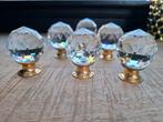 6 stuks kristallen kastknoppen, Antiek en Kunst, Verzenden