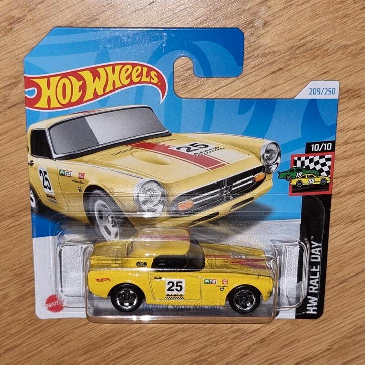 537 - Hotwheels Honda S600 Racing in verpakking., Hobby en Vrije tijd, Modelauto's | Overige schalen, Nieuw, Auto, Ophalen of Verzenden