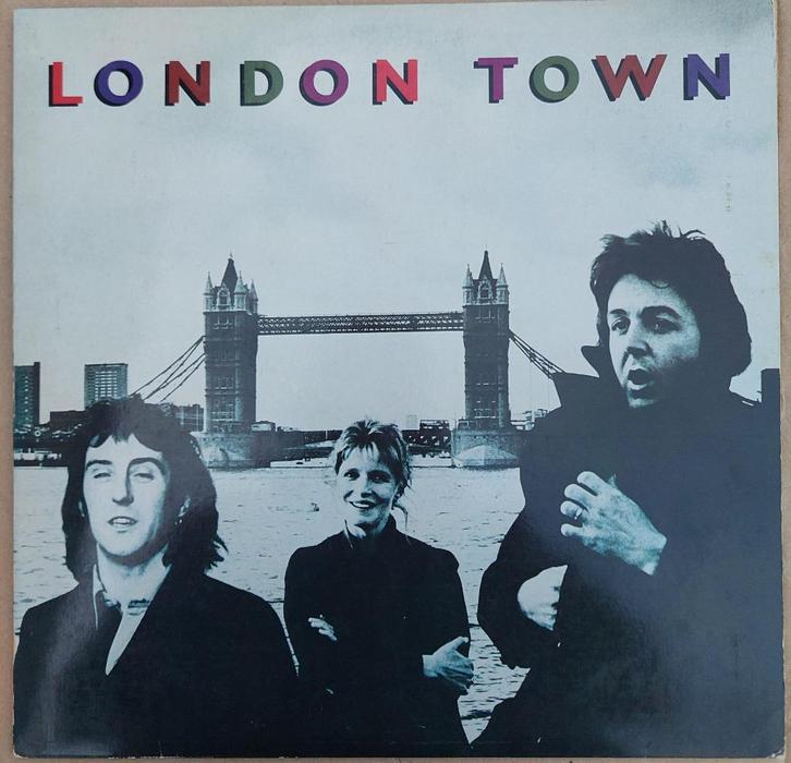 Wings - London Town (LP), Cd's en Dvd's, Vinyl | Pop, Zo goed als nieuw, 1960 tot 1980, 12 inch, Ophalen of Verzenden