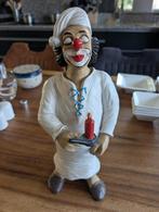 Vintage Clown Beeldje - Handgemaakt Duitsland, Antiek en Kunst, Ophalen
