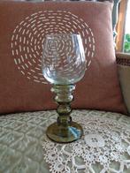 Vintage Groen Glas Roemer ** Mimosa **, Antiek en Kunst, Ophalen of Verzenden