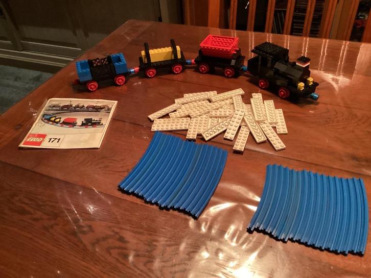 Lego trein 171, Kinderen en Baby's, Speelgoed | Duplo en Lego, Zo goed als nieuw, Lego, Complete set, Ophalen of Verzenden