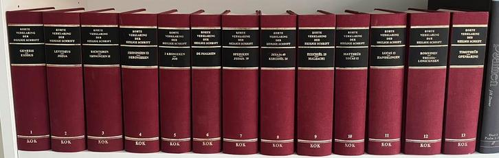 Korte Verklaring der Heilige schrift - net en compleet!, Boeken, Godsdienst en Theologie, Gelezen, Ophalen of Verzenden