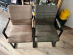 4 stoelen van leenbakker, model lizzy. Zo goed als nieuw, Huis en Inrichting, Stoelen, Ophalen, Zo goed als nieuw, Bruin, Vier