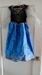 Disney Prinsessenjurk Anna met Cape - Maat 7-8 jaar, Ophalen of Verzenden, Zo goed als nieuw, 122 t/m 128, Meisje