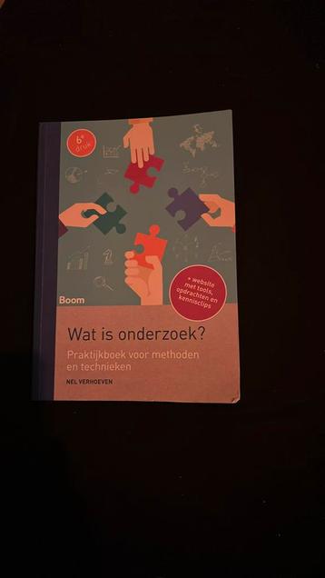 Nel Verhoeven - Wat is onderzoek? beschikbaar voor biedingen