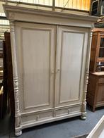 Brocante kledingkast, Ophalen, Studio Larilo, Met hangruimte, 200 cm of meer