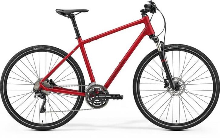 Nieuwe Merida Crossway 500 Matt Burgundy Redd 30 versn. met, Fietsen en Brommers, Fietsen | Mountainbikes en ATB, Nieuw, Merida