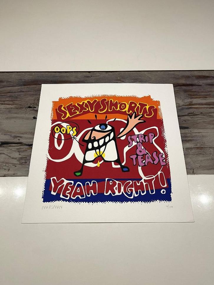 Jean-Paul Marsman | Sexy Shorts, Antiek en Kunst, Kunst | Litho's en Zeefdrukken, Ophalen of Verzenden