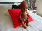 Mooie bruine babyborn pop van 42 cm., Ophalen of Verzenden, Zo goed als nieuw, Pop
