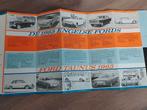 Ford 1965 autofolder, 60 jaar Ford, Engels,Duits,Amerikaan, Ophalen of Verzenden, Zo goed als nieuw, Ford