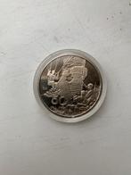 Herdenkingsmunt 50 jaar Market Garden. In kunststof ring., Postzegels en Munten, Penningen en Medailles, Ophalen, Overige materialen