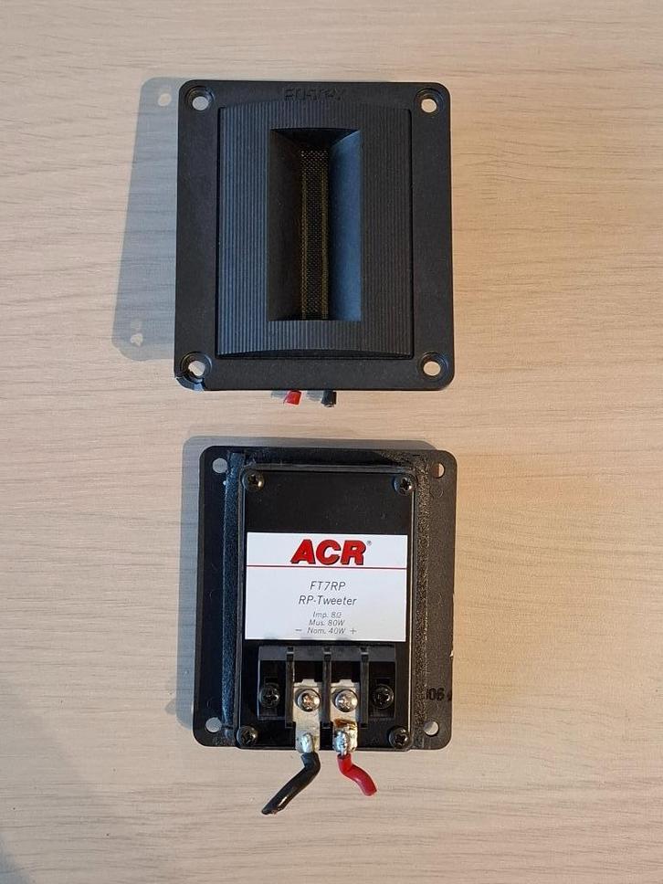 Fostex FT7RP ribbon tweeters, Audio, Tv en Foto, Luidsprekers, Gebruikt, Overige typen, Minder dan 60 watt, Overige merken, Ophalen of Verzenden