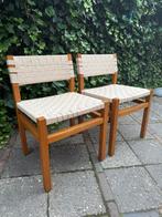 2 Vintage Japandi Design Stoelen Stijl Alvar Aalto, Ophalen of Verzenden