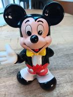 Mickey mouse spaarpot vintage retro walt Disney, Verzamelen, Ophalen of Verzenden, Mickey Mouse, Zo goed als nieuw, Beeldje of Figuurtje