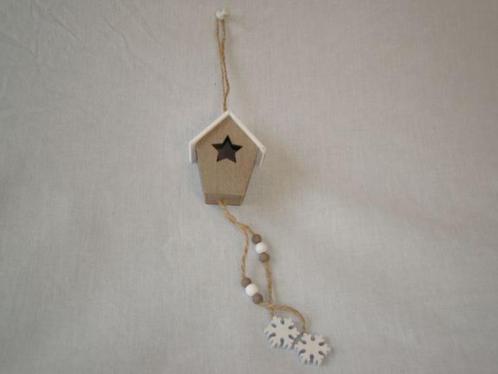 Hanger / decoratie vogelhuisje p/st., Huis en Inrichting, Woonaccessoires | Overige, Nieuw, Ophalen of Verzenden