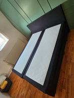 Boxspring Jysk, Huis en Inrichting, Ophalen, Gebruikt, Tweepersoons, Grijs
