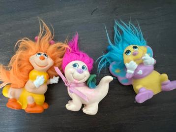 Drie Snuggle Bums Hasbro jaren ‘80 beschikbaar voor biedingen