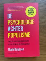 NIEUW boek: Huib Buijssen - De Psychologie Achter Populisme, Ophalen of Verzenden, Nieuw, Politiek en Staatkunde, Nederland
