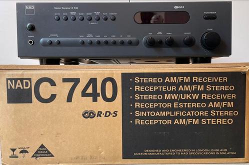 NAD C-740, Audio, Tv en Foto, Versterkers en Receivers, Zo goed als nieuw, Stereo, Minder dan 60 watt, Overige merken, Ophalen of Verzenden