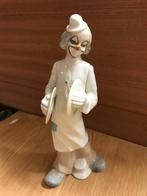 Porseleinen clown beeld, Verzamelen, Beelden en Beeldjes, Ophalen of Verzenden, Zo goed als nieuw, Mens