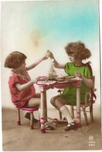 Par-437  Spelende Kinderen. Met p. 1927, Verzenden, 1920 tot 1940, Gelopen, Kinderen