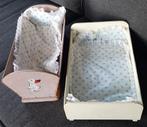 Oud poppen bedje wiegje 2x, Antiek en Kunst, Curiosa en Brocante, Ophalen
