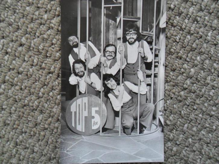 Foto orkesten: TOP 5 Zevenaar, Hendima's, Decibels, Verzamelen, Muziek, Artiesten en Beroemdheden, Foto of Kaart, Ophalen of Verzenden