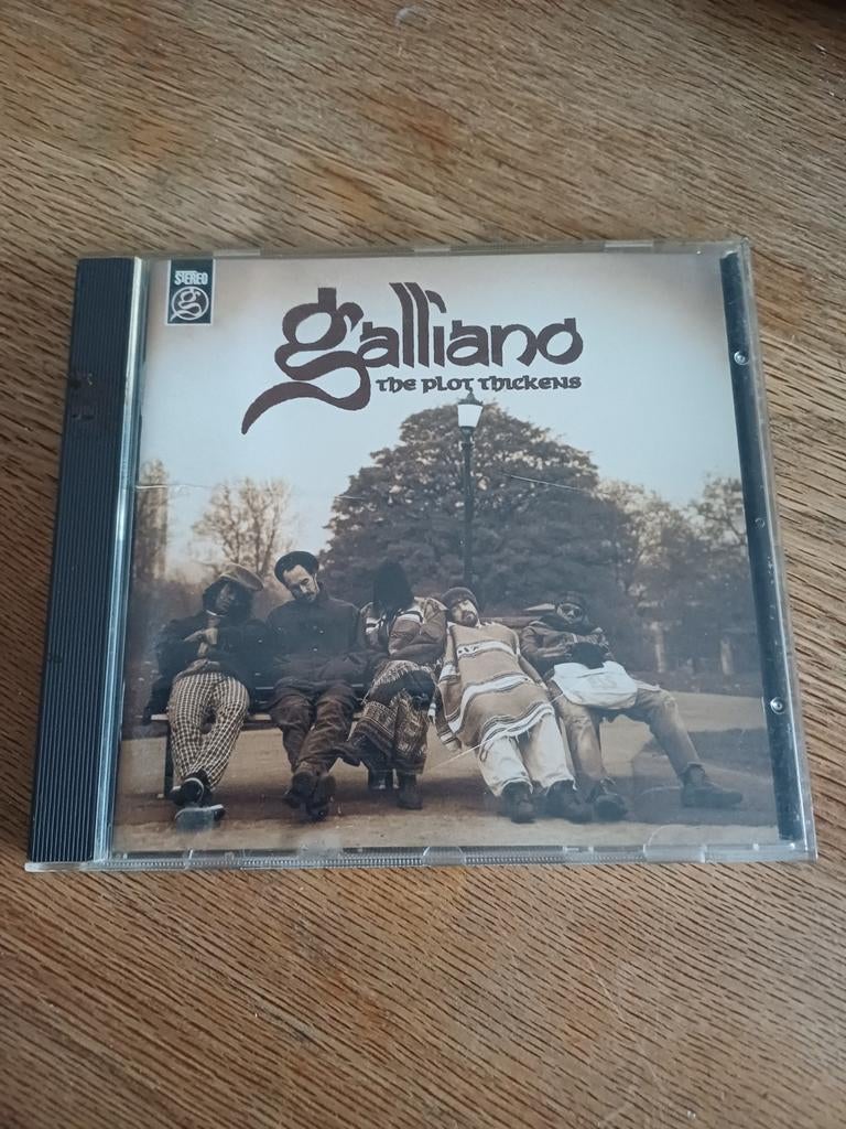 Galliano - The Plot Thickens CD, Ophalen of Verzenden, Gebruikt