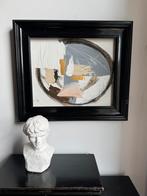 Kunst mid century modern art painting schilderij abstract, Ophalen of Verzenden