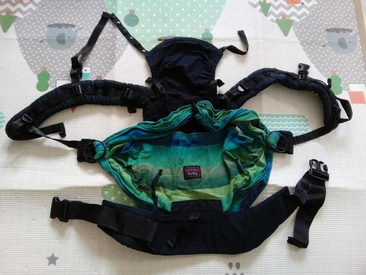 Emeibaby ergonomische draagzak Antigua - Zo Goed Als Nieuw., Kinderen en Baby's, Babydragers en Draagdoeken, Zo goed als nieuw