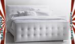 Aanbieding- luxe Boxsring met voetbord bedden set, Ophalen of Verzenden, Nieuw, Eenpersoons