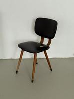 Vintage - mid-century modern dining chair - stoel, Ophalen, Gebruikt, Zwart, Mid-century