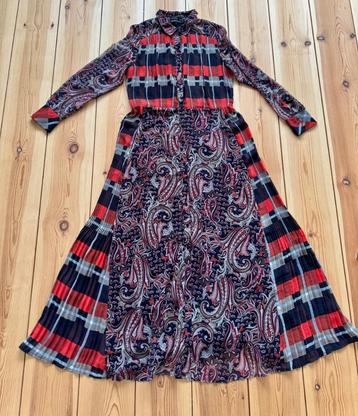 Tramontana Jurk Maxi - Zwart Rood - Maat 38 / Medium beschikbaar voor biedingen