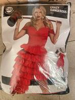 Nieuw rood carnavals jurkje, Maat 38/40 (M), Carnaval, Nieuw, Ophalen of Verzenden