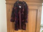 Bontjas, Kleding | Dames, Jassen | Winter, Ophalen of Verzenden, Zo goed als nieuw, Maat 46/48 (XL) of groter, Paars