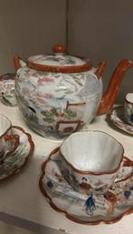 Antiek oosters thee servies rond 1860, Ophalen of Verzenden