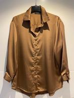 blouse 42, Ophalen of Verzenden, Zo goed als nieuw, Maat 42/44 (L), Bruin