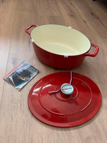 Nieuwe Chasseur Braadpan – 5L Rood Gietijzer ! beschikbaar voor biedingen