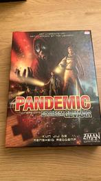 Pandemic bordspel + uitbreiding Extreem Gevaar, Ophalen of Verzenden, Zo goed als nieuw