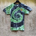 Groen zwart spiral tie dye met Maine coon kat tshirt maat XS, Spiral Creaties, Nieuw, Ophalen of Verzenden, Groen